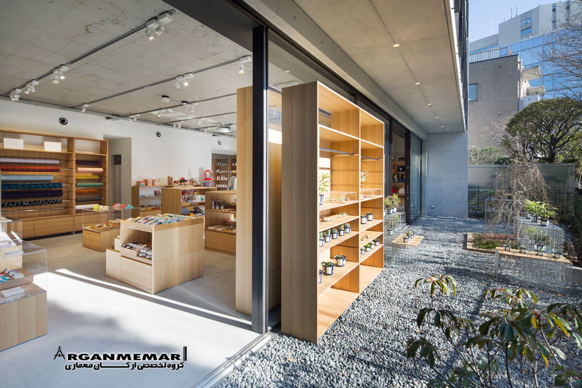 طراحی داخلی دفتری در توکیو