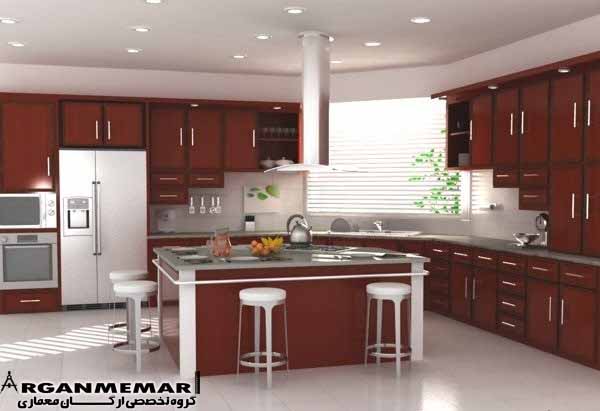 طراحی داخلی آشپزخانه سری سوم
