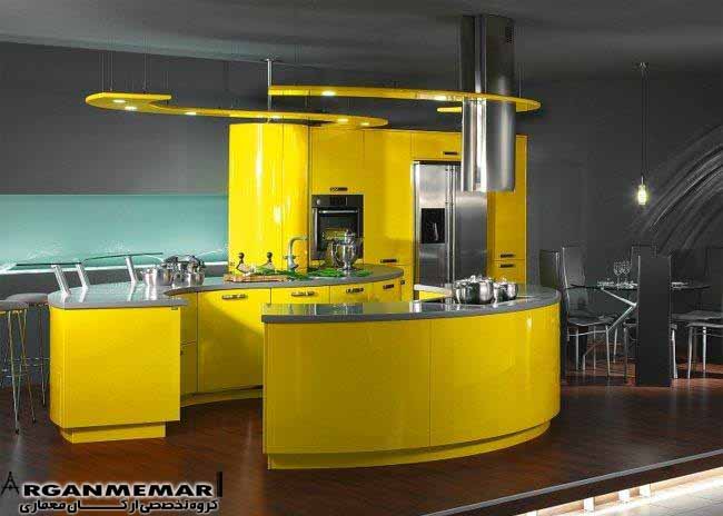 طراحی داخلی آشپزخانه سری چهارم