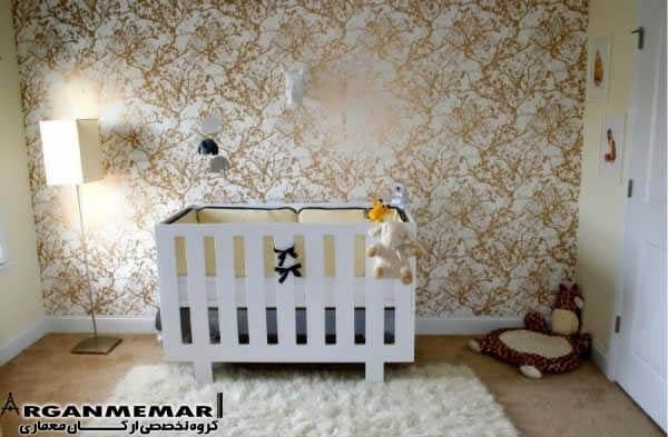 کاغذ دیواری اتاق نوزاد