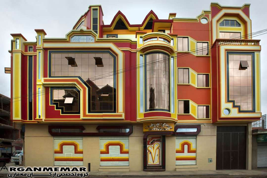 خانه های رنگارنگ بولیوی