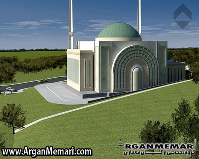 طراحی مسجد مدرن