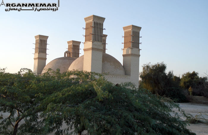 آب انبار پنج بادگیر کیش