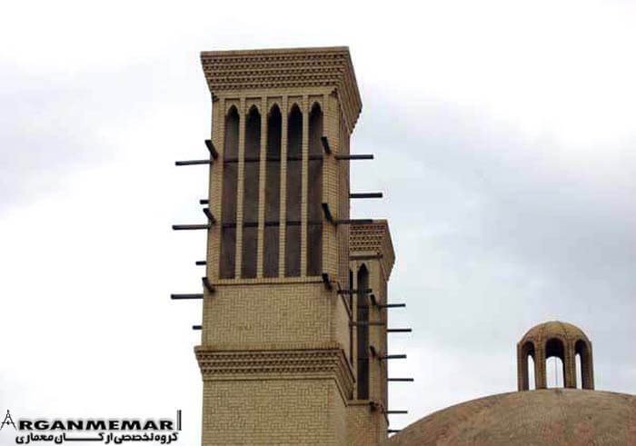 آب انبار پنج بادگیر کیش