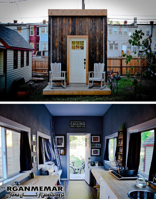 تصاویر خانه های کوچک و ارزان