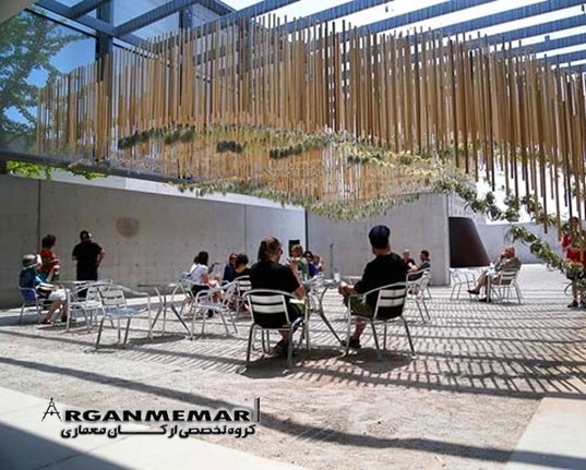 تعلیق باغ هوایی در موزه هنرهای معاصر