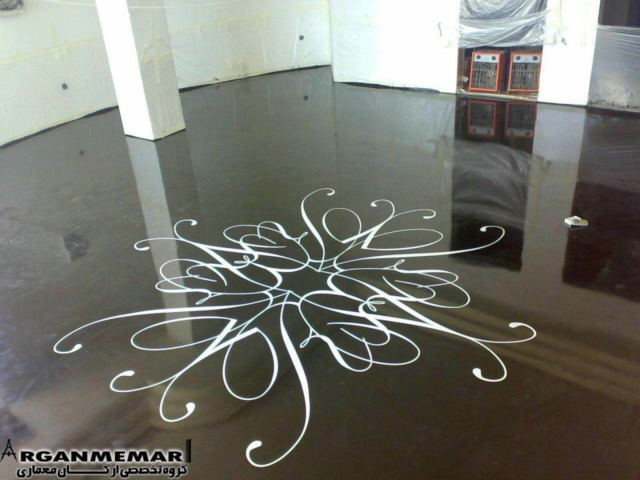 کف پوش مشکی