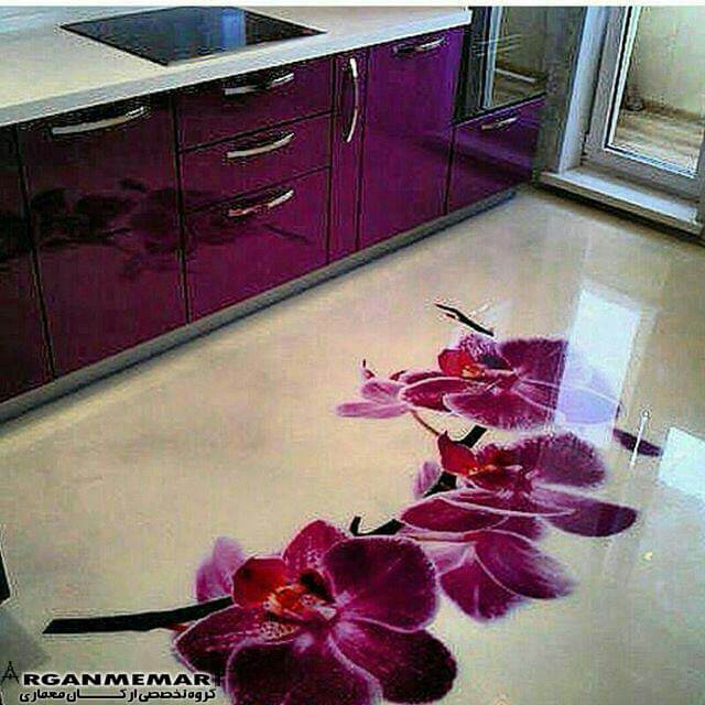 کف پوش طرح دار