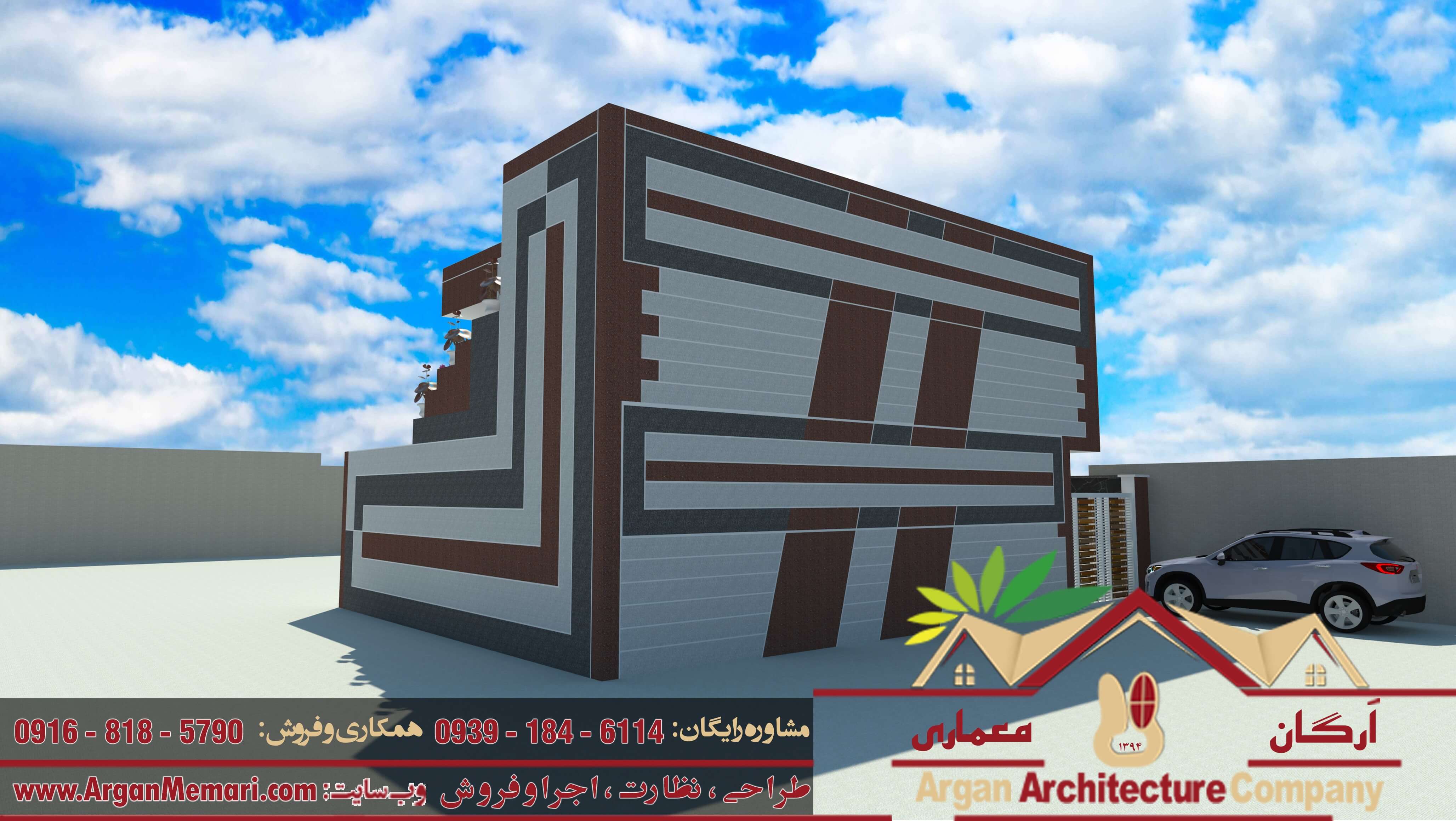 اجرای نمای مینرال در ماهشهر