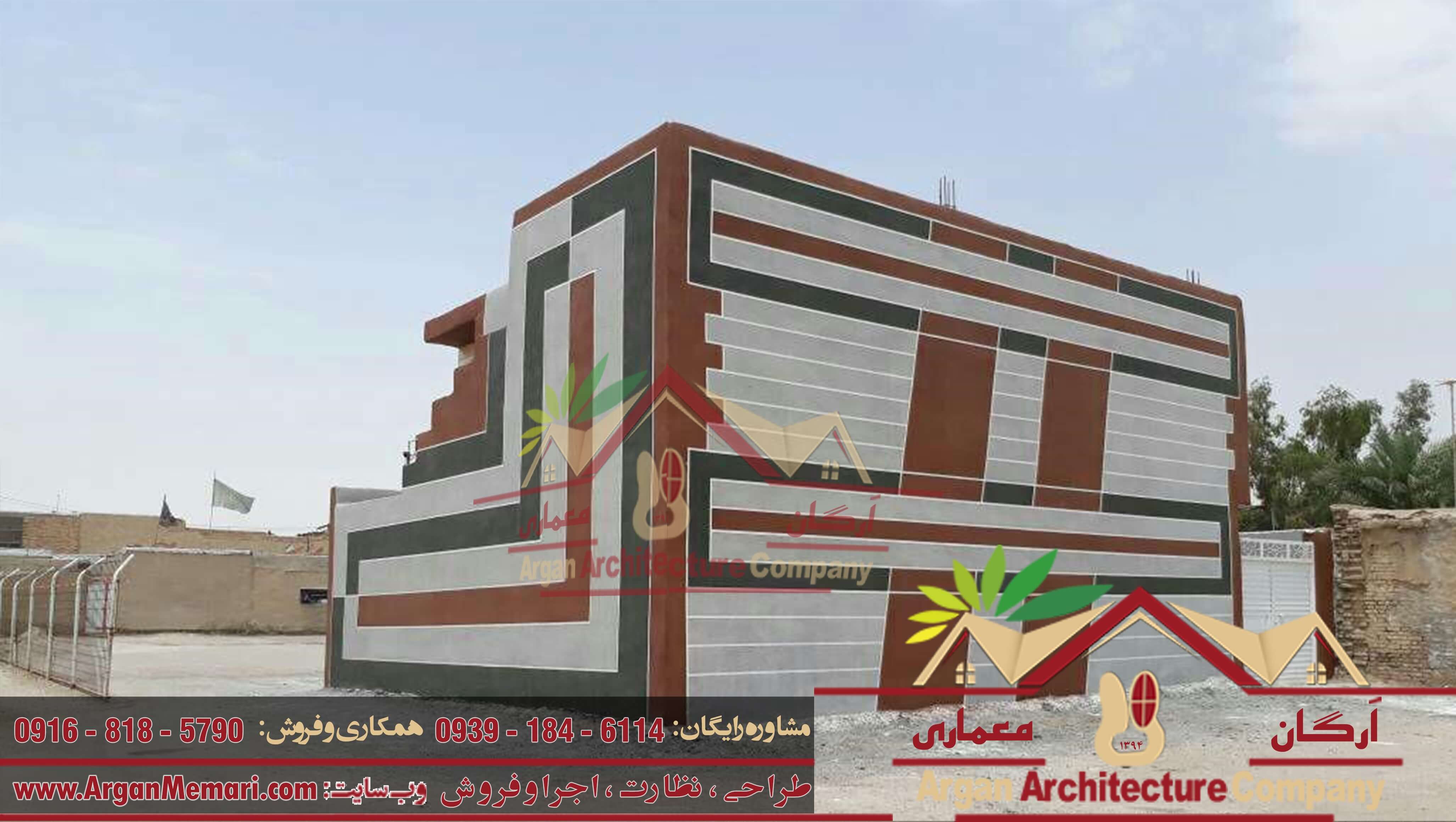 اجرای نمای مینرال در ماهشهر